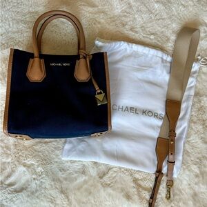 Small Michael Kors 2 tone purse